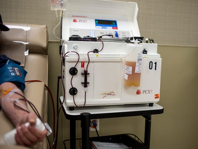 Plasma donation center opens in Port Huron