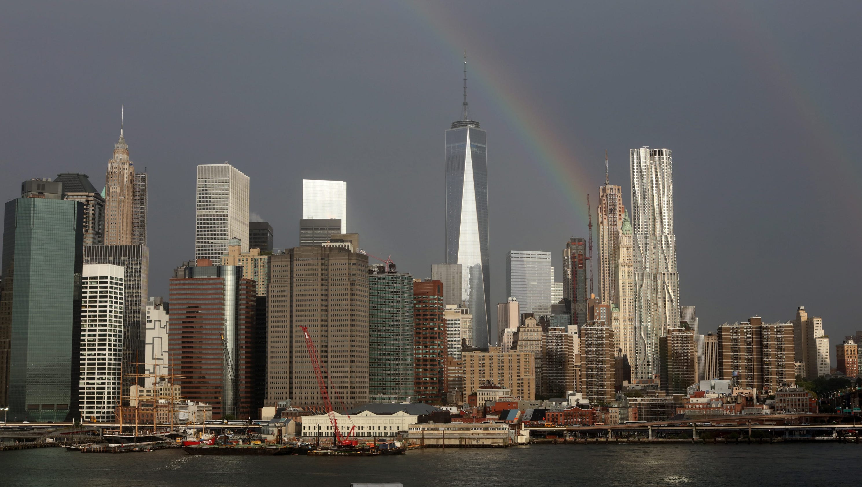 14 Years After 911 Lower Manhattan Is Rising As Wtc Work Nears Its End