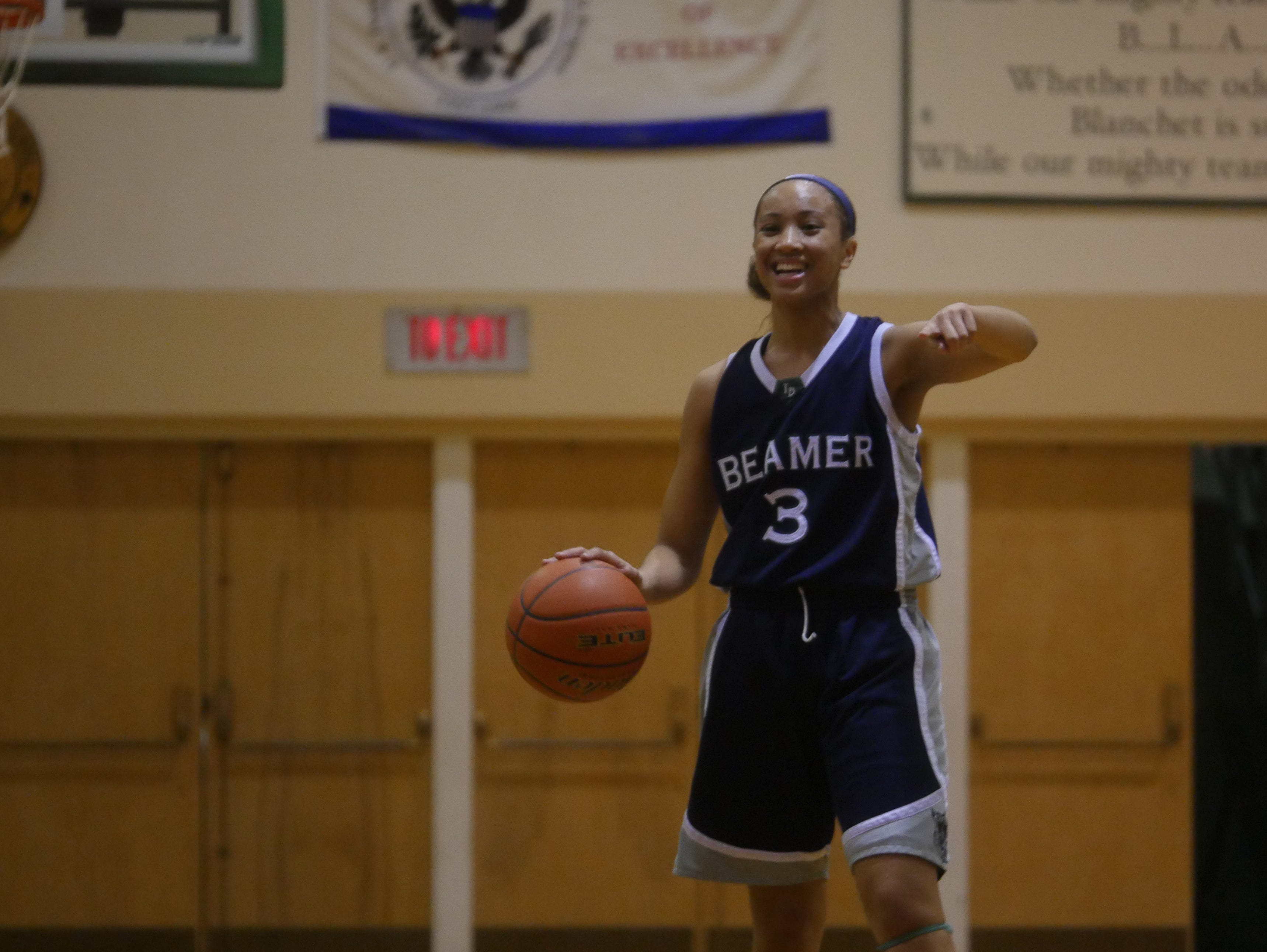 Beamer guard Quinessa Caylao-Do is a strong outside shooter and leads the Titans with 12.9 points per game.