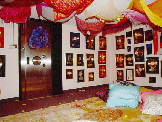This image shows Prince's "Foo Foo Room" which contained