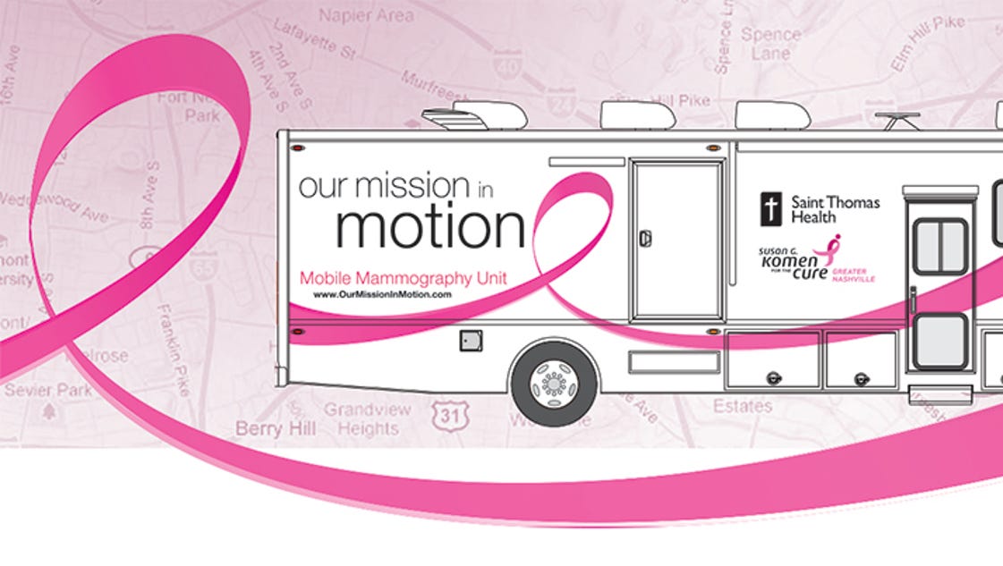 Mobile Mammography Unit to make Fairview stop Friday - The Tennessean
