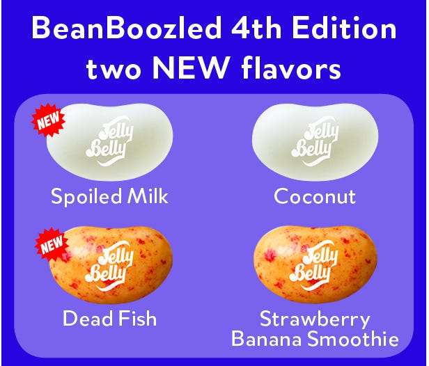 Exclusive: We tested new Jelly Bean flavors 'Spoiled Milk Exclusive: We tested new Jelly Bean flavors 'Spoiled Milk