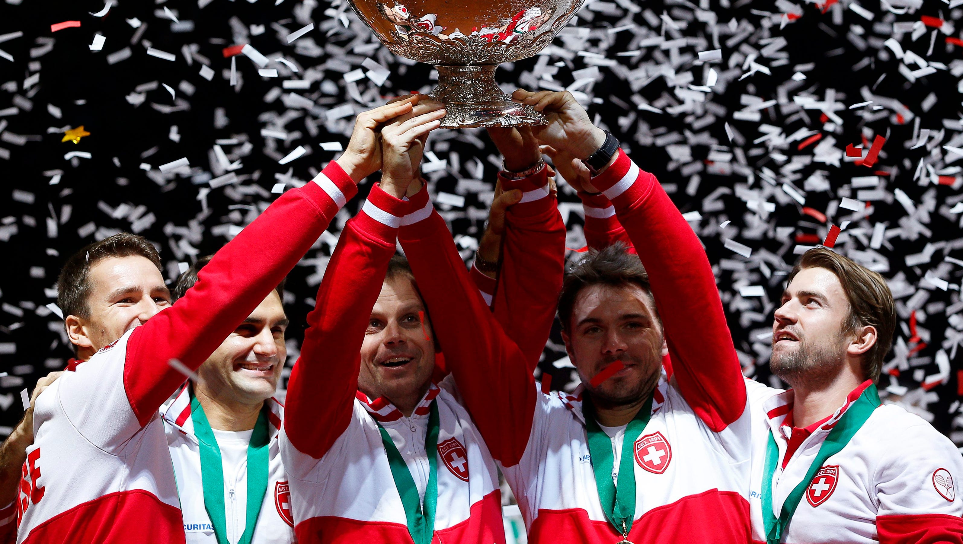 Roger Federer, Switzerland win first Davis Cup title3200 x 1800