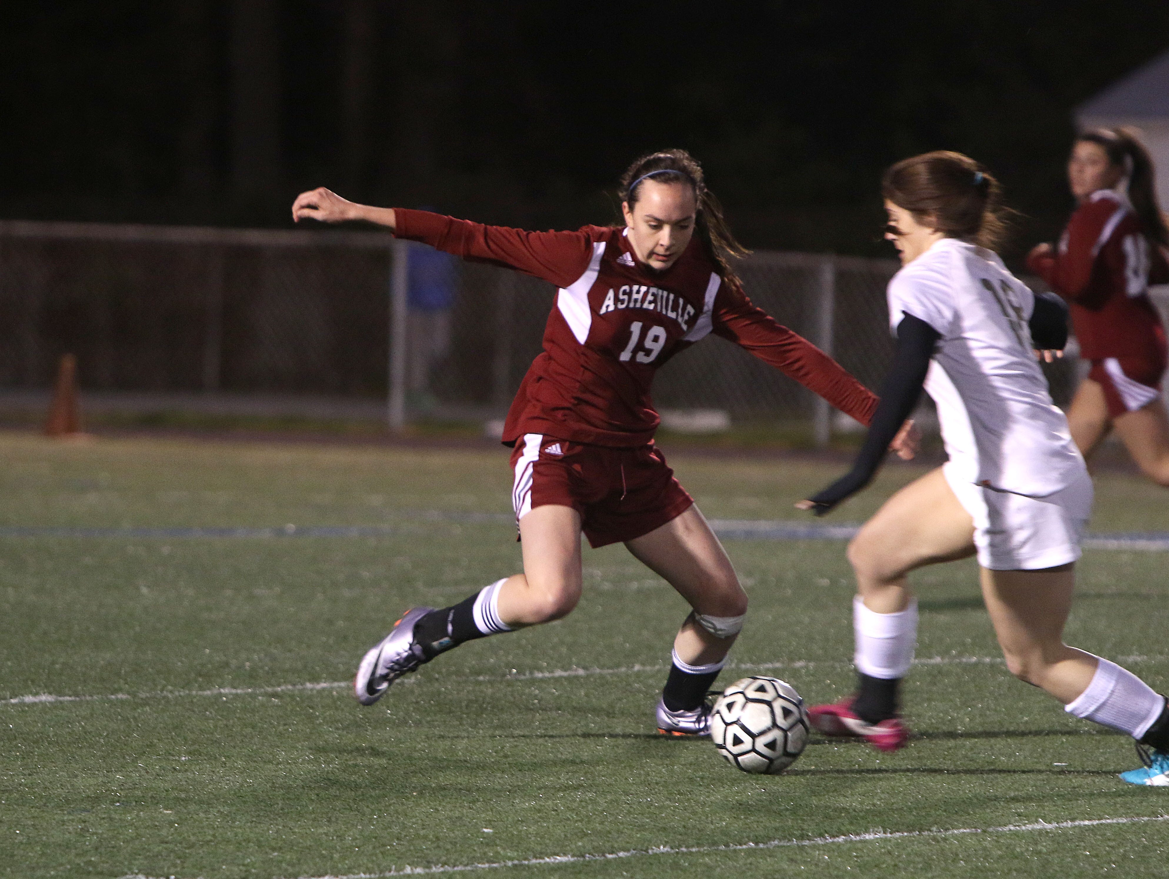 State-ranked Asheville High and Roberson play Monday night at Asheville.