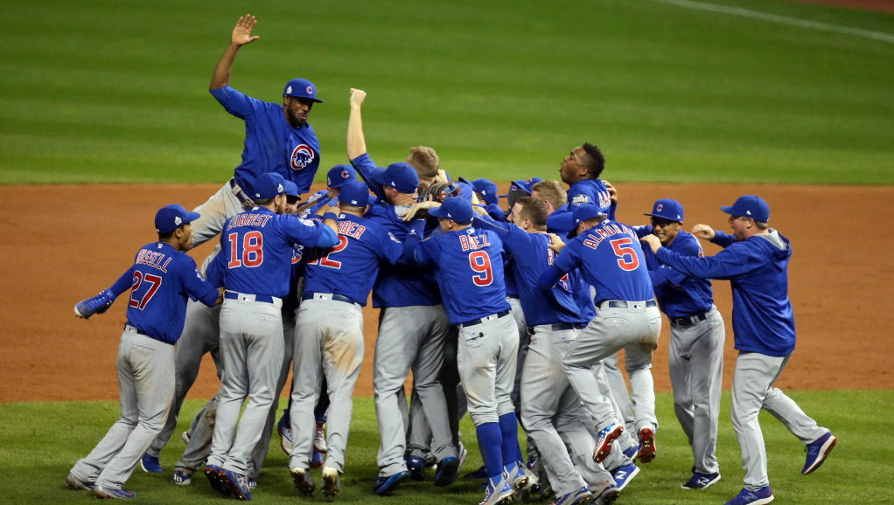 Cubs Celebrate First World Series Title Since 1908