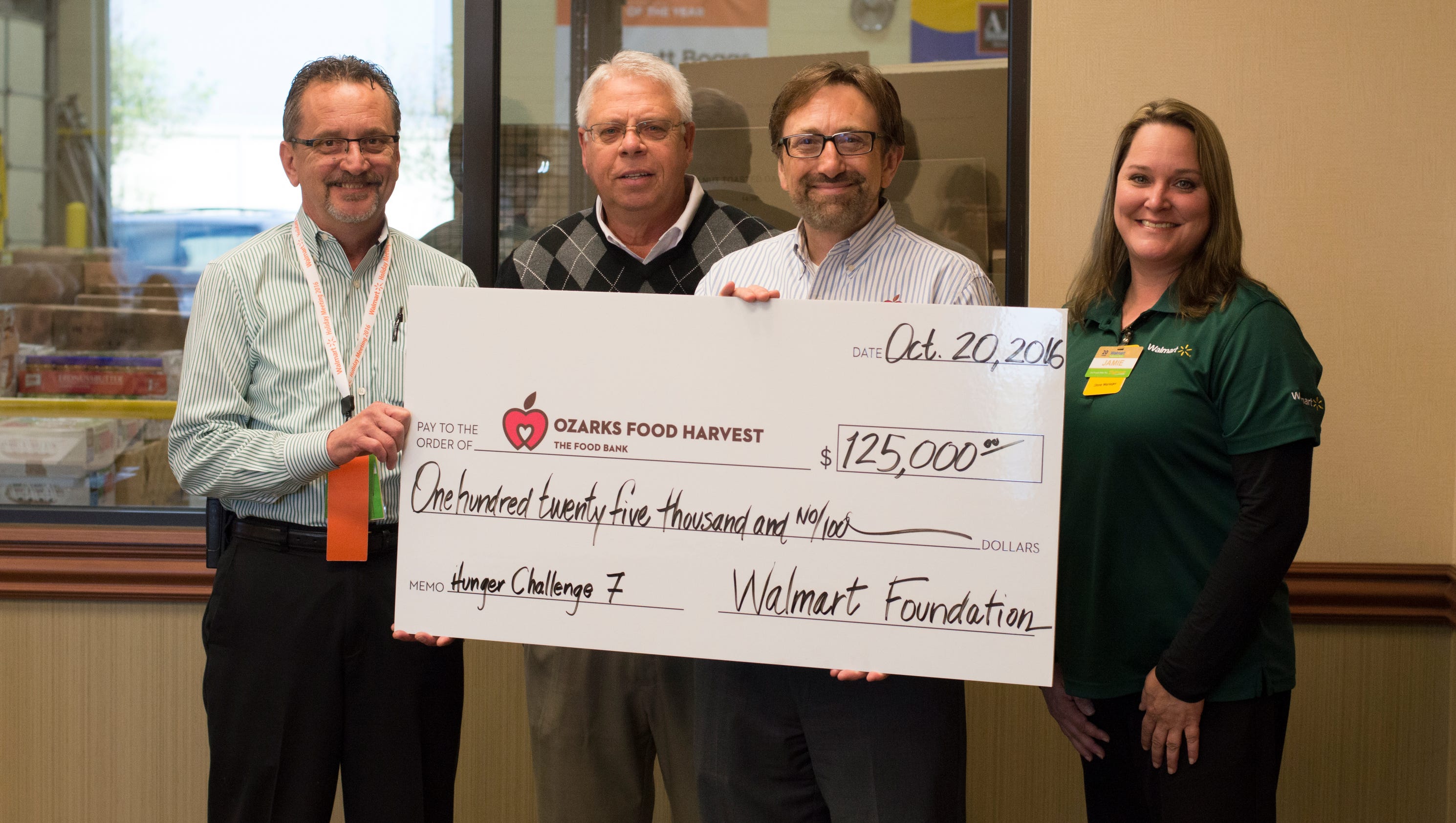 Ozarks Food Harvest receives $125000 grant from the Walmart Foundation - Springfield News-Leader