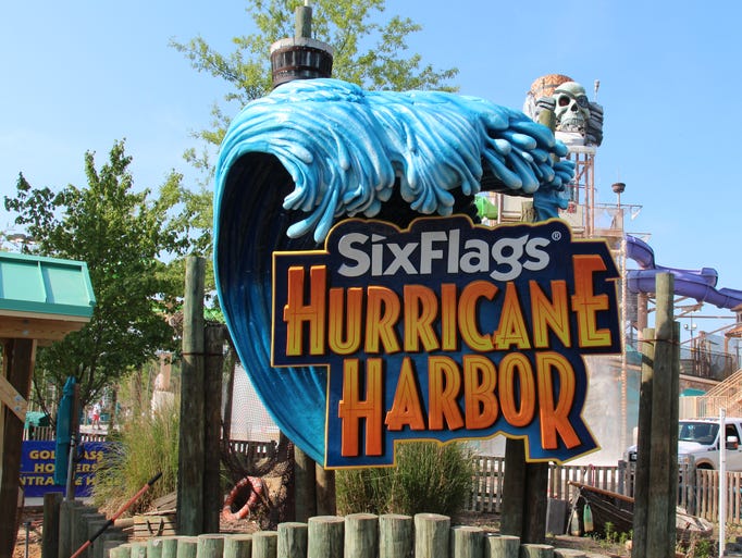 Entrance to Six Flags Hurricane Harbor (Photo: Six Flags)
