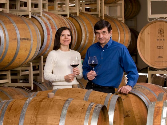 Biltmore Winery estate winemakers Sharon Fenchak and
