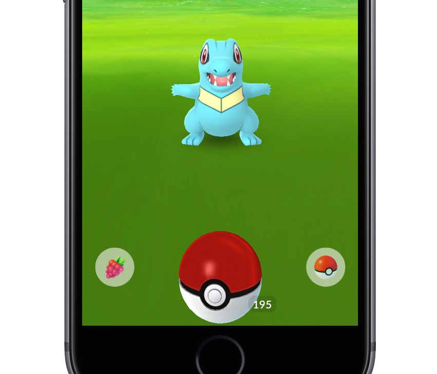 A screenshot of 'Pokemon Go.'