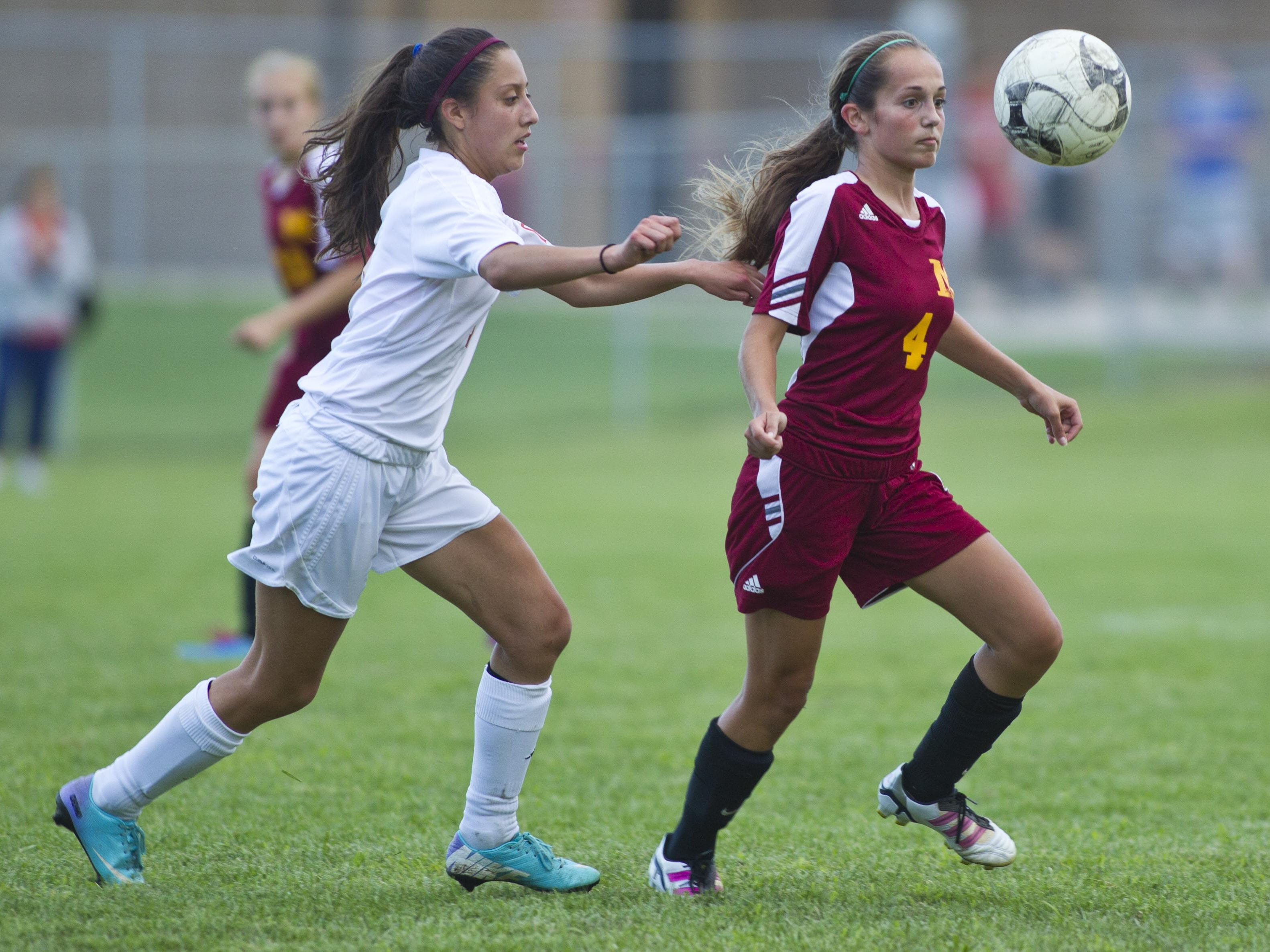McCutcheon's MaKayla Merryman combats her small frame with quickness and ball handling skills to beat defenders.
