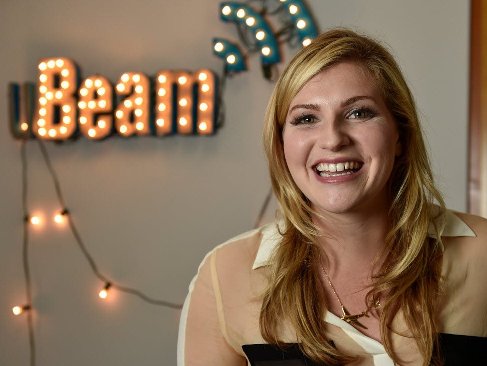 Meredith Perry's startup, uBeam, aims to create an imperceptible wireless charging system that it hopes one day will be as ubiquitous as WiFi.