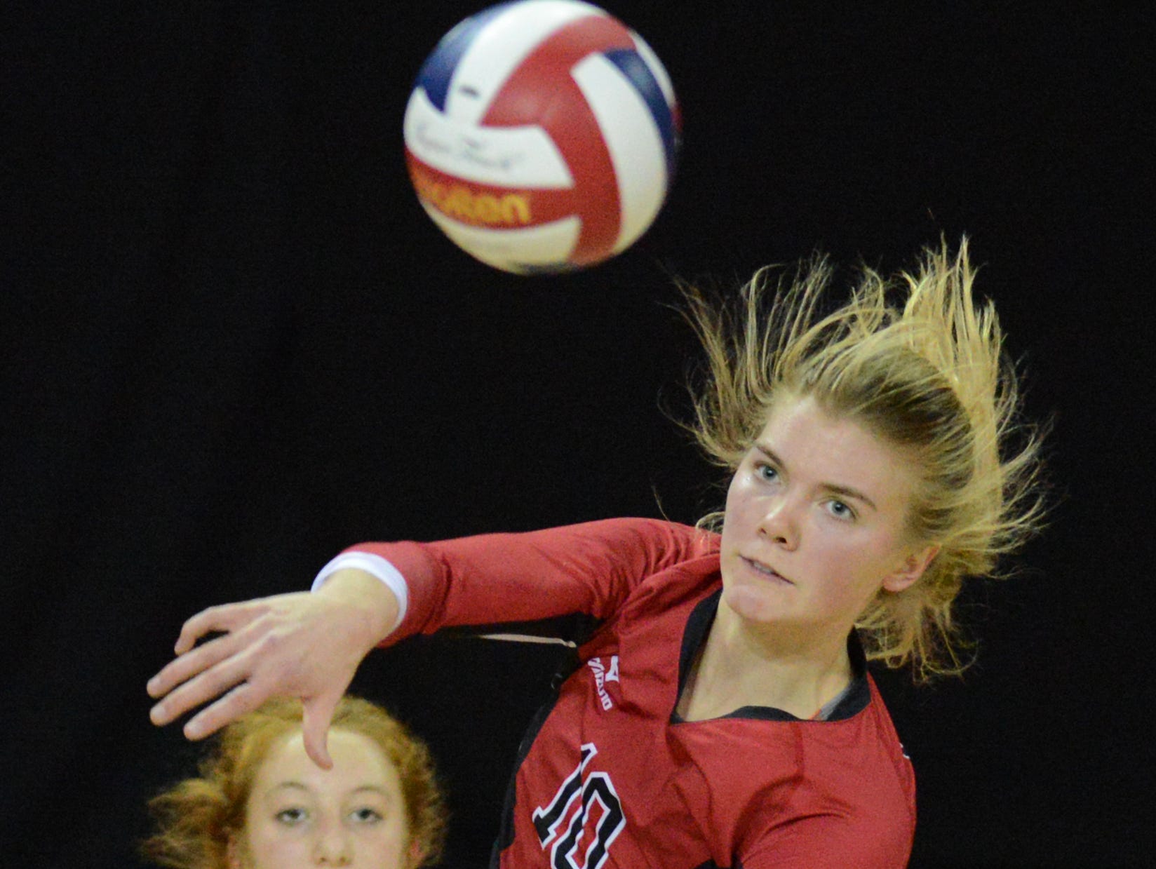 Mariah Whalen is a reason why Newman Catholic is two wins away from another trip to the WIAA state girls volleyball tournament