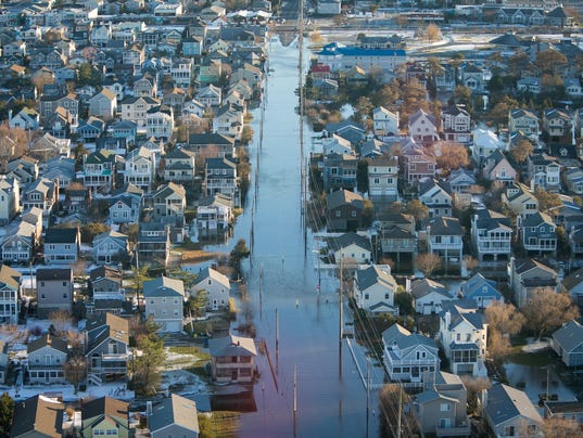 Dunes Washed Away Bayshore Beaches Flooded