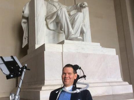 Steve Gleason attends State of the Union Address
