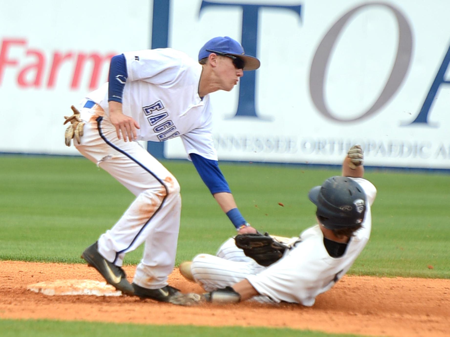 Jackson Christian's Hunter Higdon has commited to play college baseball at Tennessee Tech.