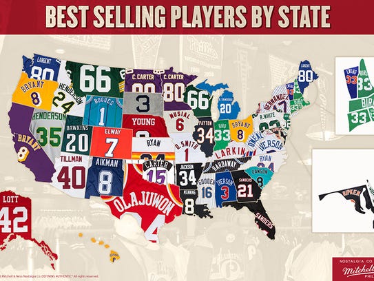 Pat Tillman's jersey is still big in Arizona.