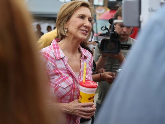 Fiorina hitches Iowa chances to untested strategy