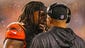 Bengals outside linebacker Vontaze Burfict argues in