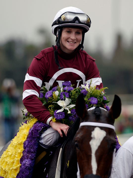 Trainer Joe Sharp, exjockey Rosie Napravnik's numbers grow for