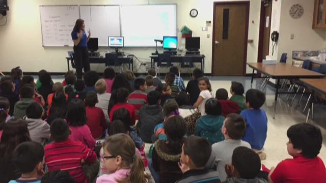 KVUE Weather Lab visits Berkman, Blanco Vista elementary schools