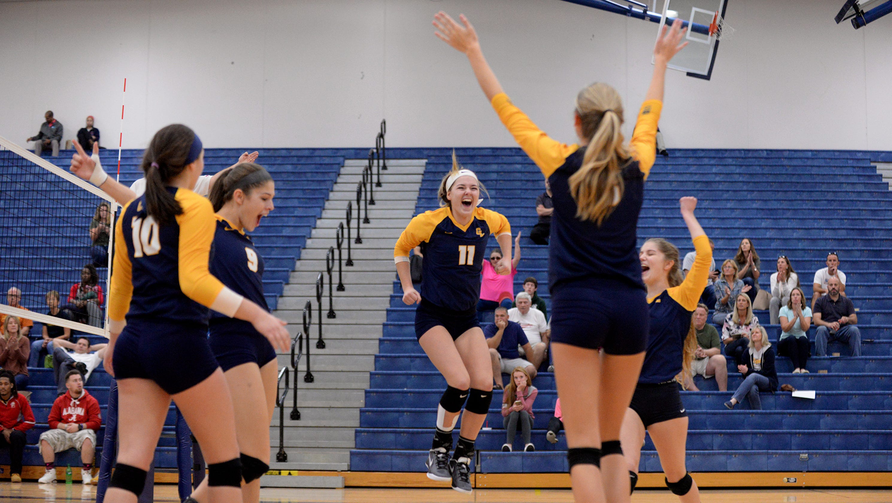 Photos Girls' Volleyball District Tournament round one