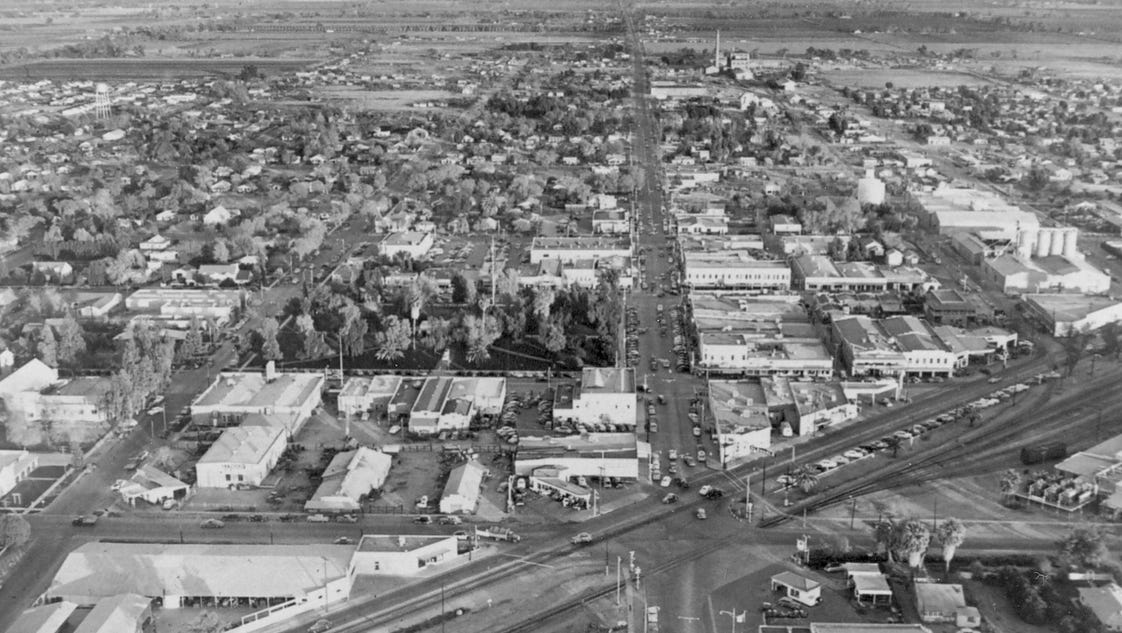 Arizona Then And Now Downtown Glendale