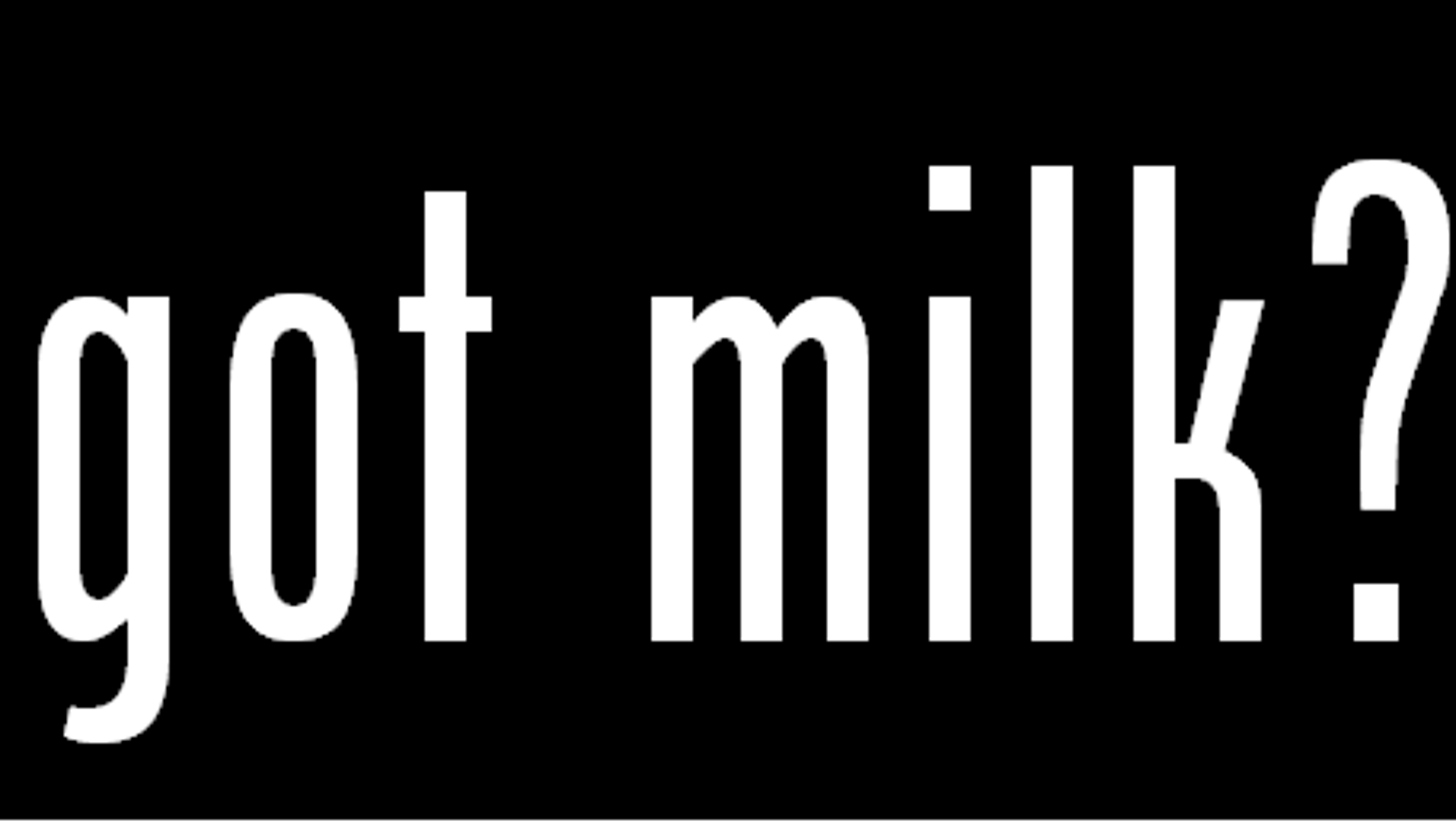'Got Milk' Slogan Being Retired For A New One