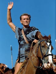 Kirk Douglas stars in 1960's "Spartacus."