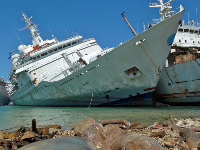 In August of 2013, one of the world’s most cherished cruise ships barely limped into a Turkish scrapyard after developing a leak and taking on a severe list while under tow from Genoa, Italy.