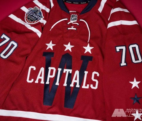 Capitals unveil retro alternate jerseys - WTOP News