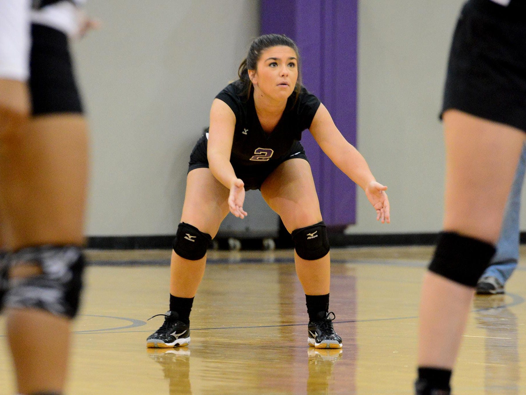 Trinity Christian Academy’s Katie Tillman was second on the team last year in kills and digs.