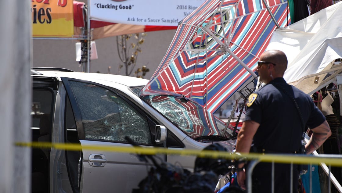 Suspect dead after Reno Police shooting at Wing Fest - Reno Gazette Journal