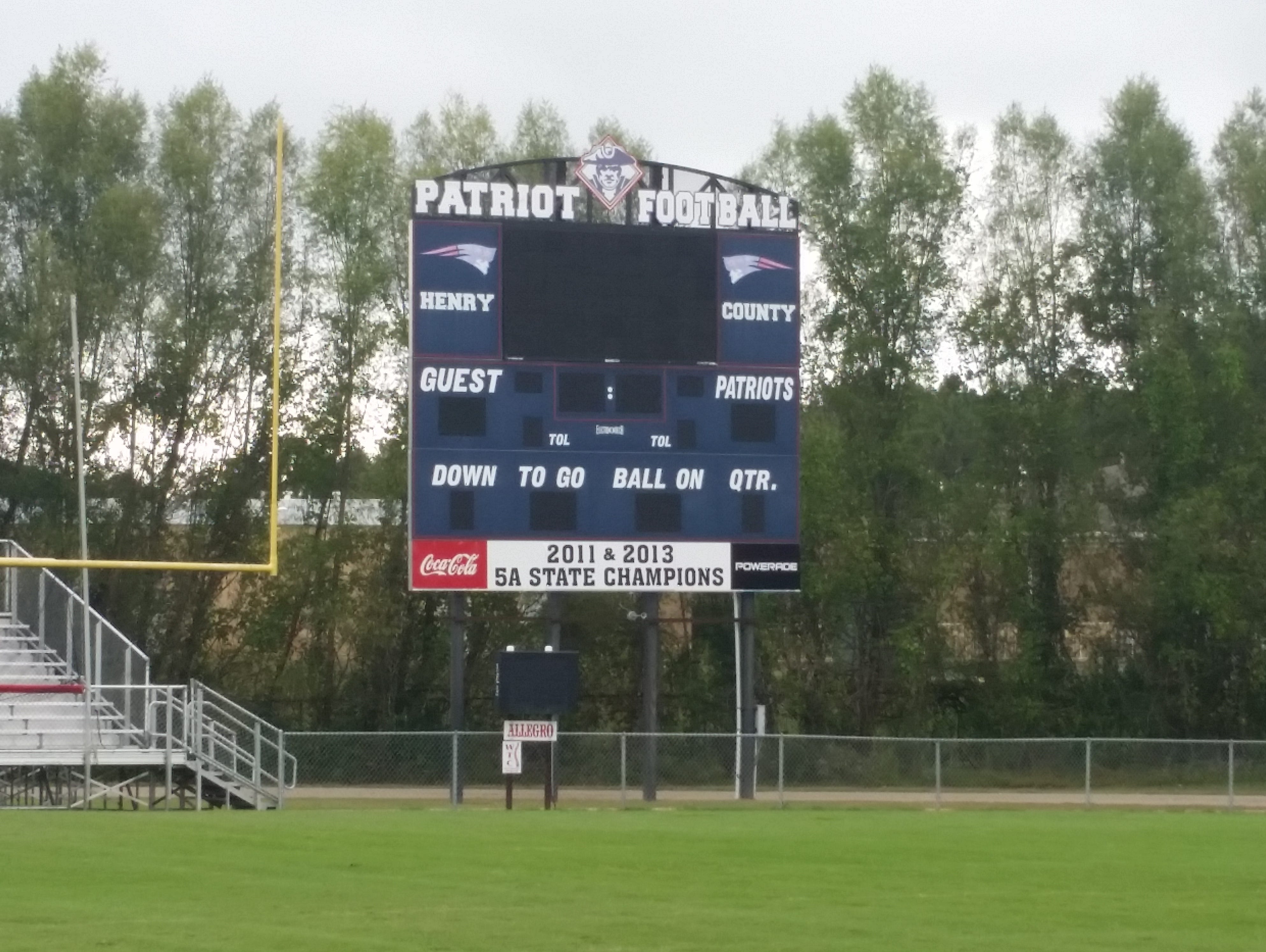 Henry County jumbotron
