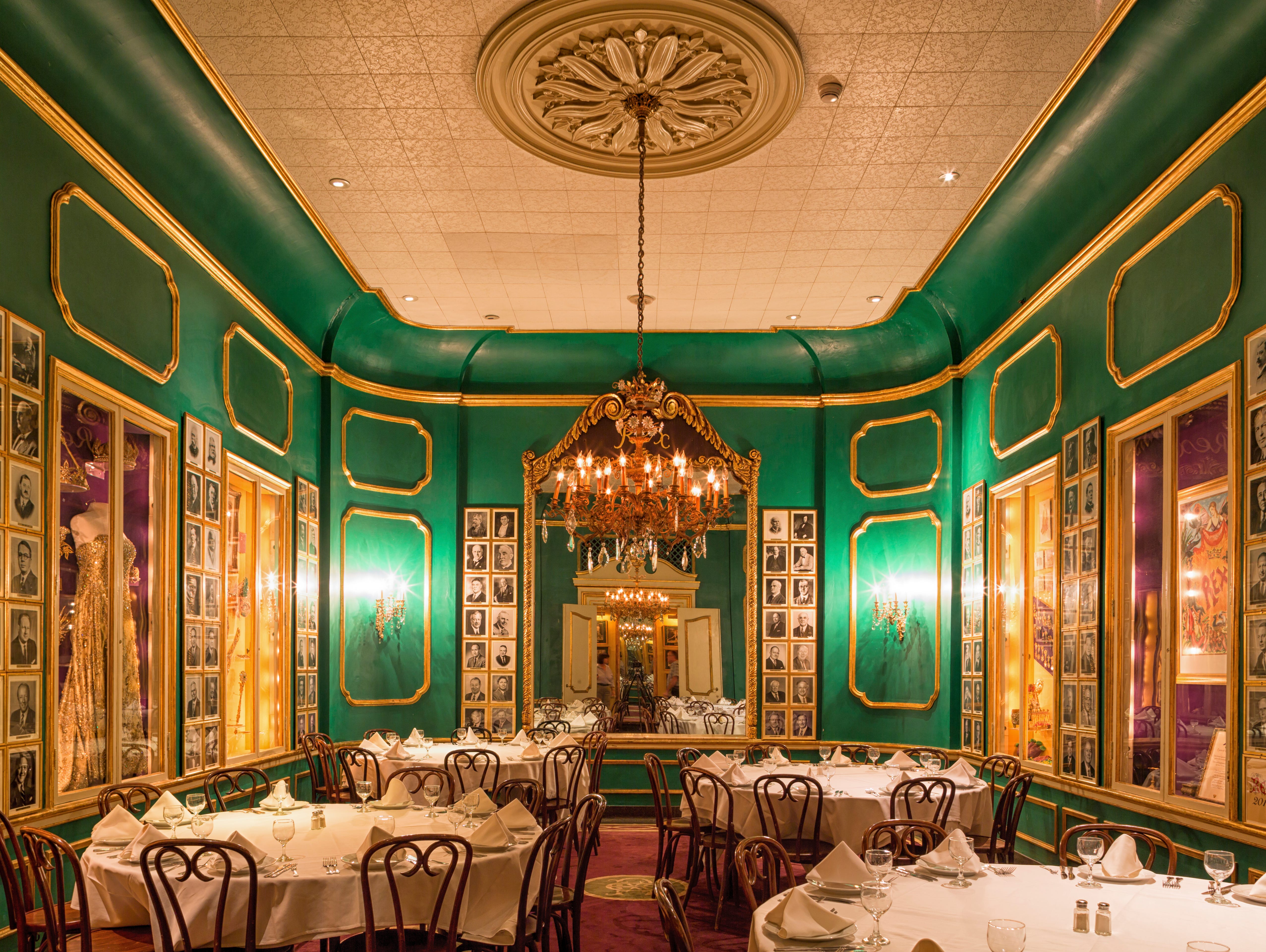 Oysters Rockefeller was invented here.