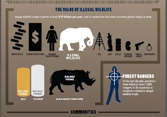 Costs of illegal wildlife trade