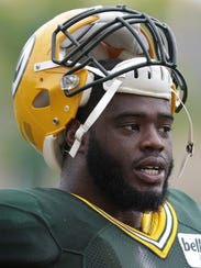Green Bay Packers defensive tackle Christian Ringo