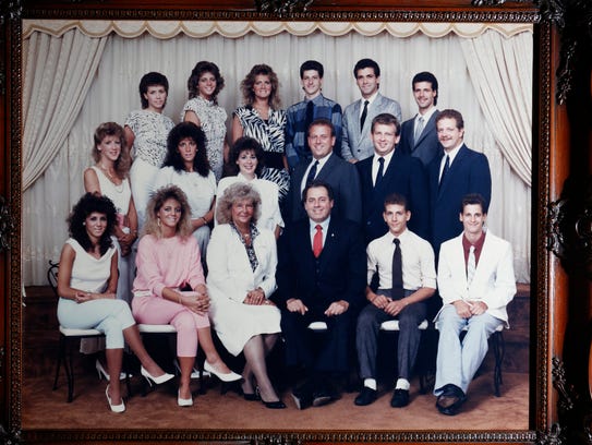 The Spano family 
Top row, l to r: Camille Piria, Victoria