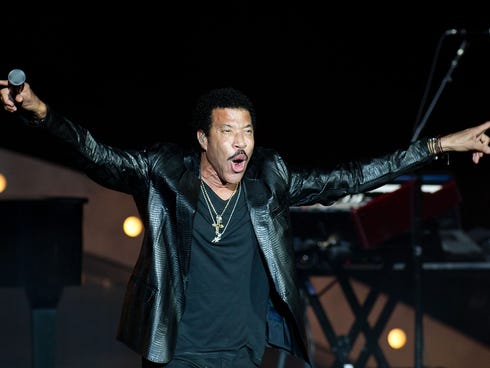 Lionel Richie performs in concert at Cynthia Woods Mitchell Pavilion on Oct. 12, 2013, in The Woodlands, Texas.