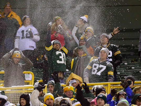 Image result for Packers-Giants game arrests