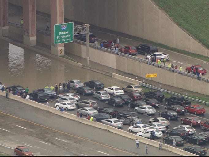 Flooding in Dallas. Friday, May 29, 2015.