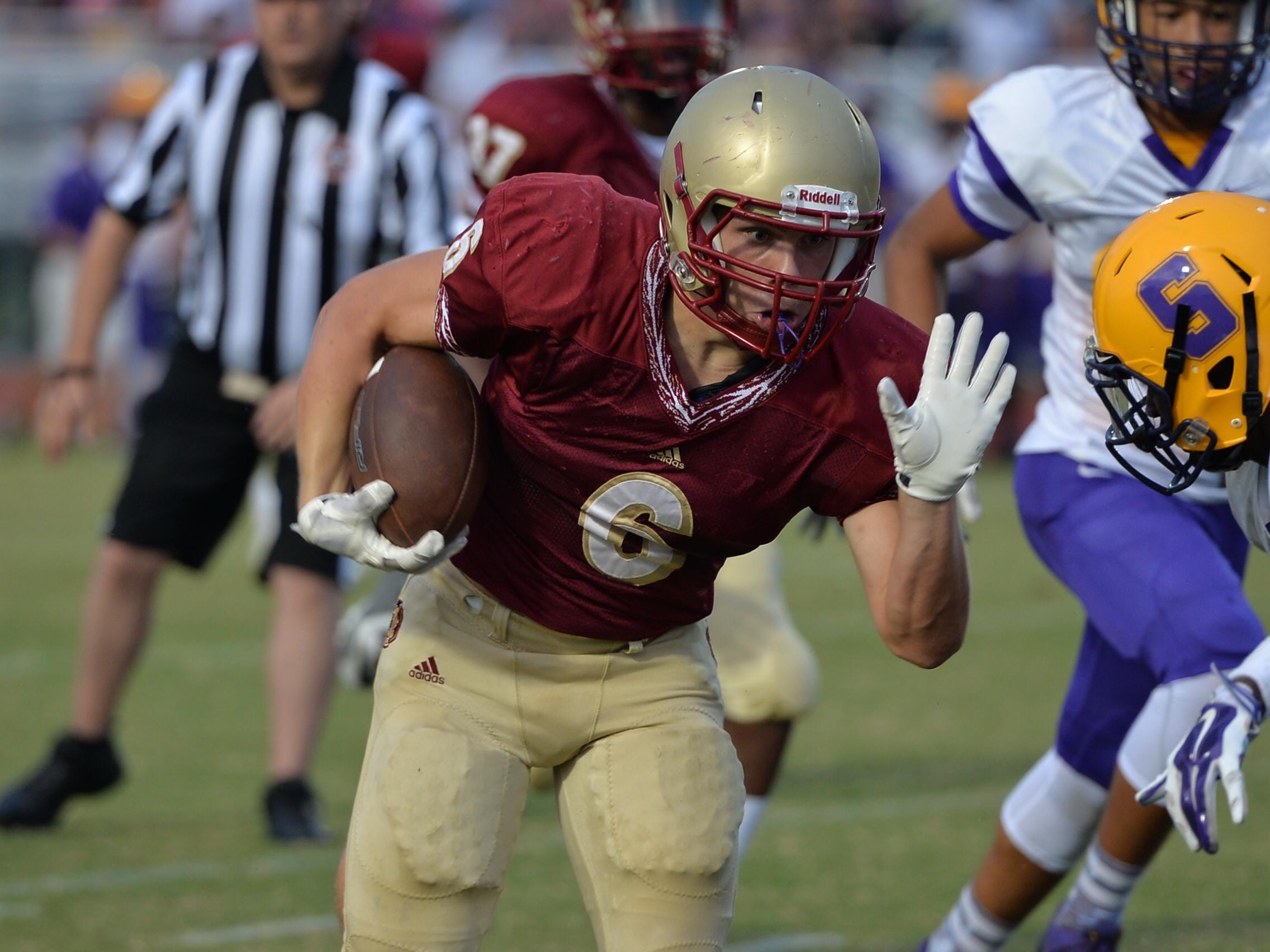 Riverdale’s Austin Bryant is the Warriors’ leading returning rusher from the 2014 season.