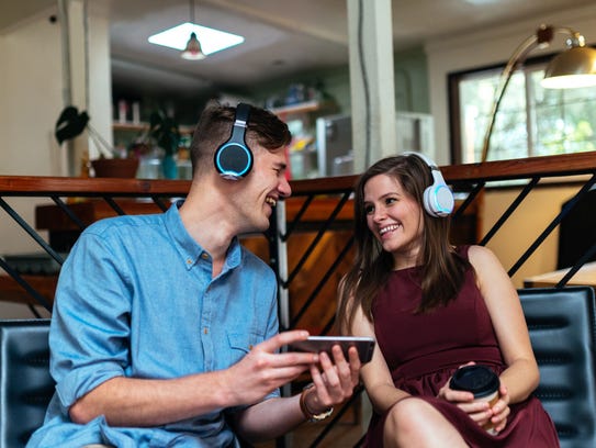 Arc headphones by Wearhaus are made for two people