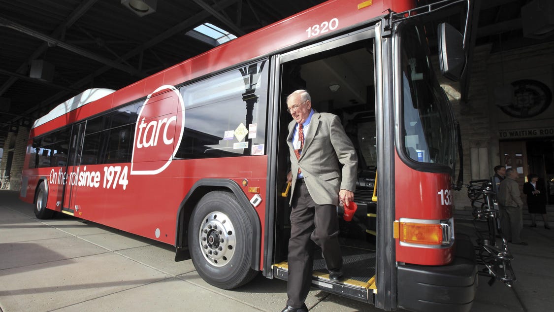 TARC buses to stop one minute for 9-11