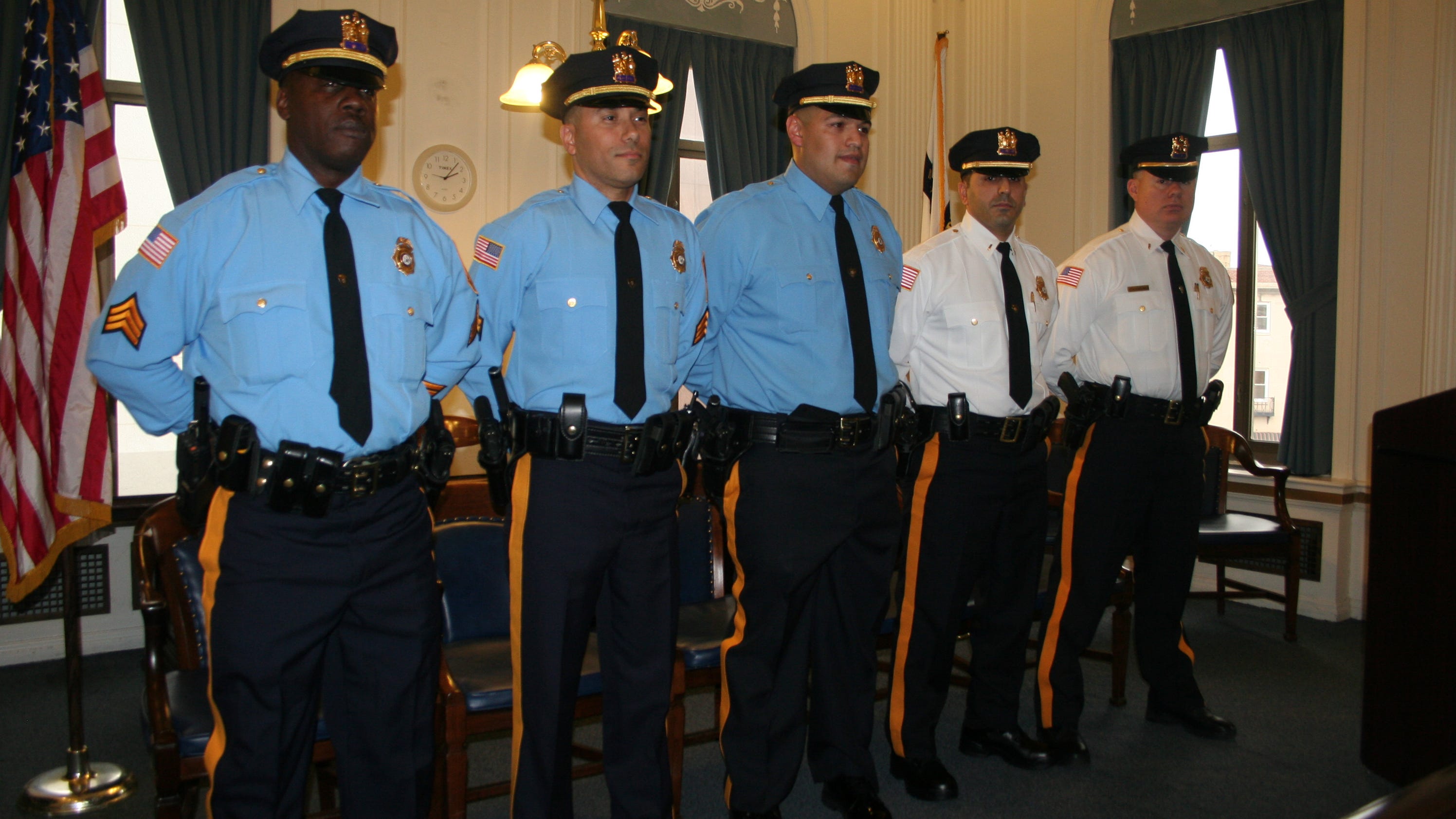 New Brunswick police promote five officers