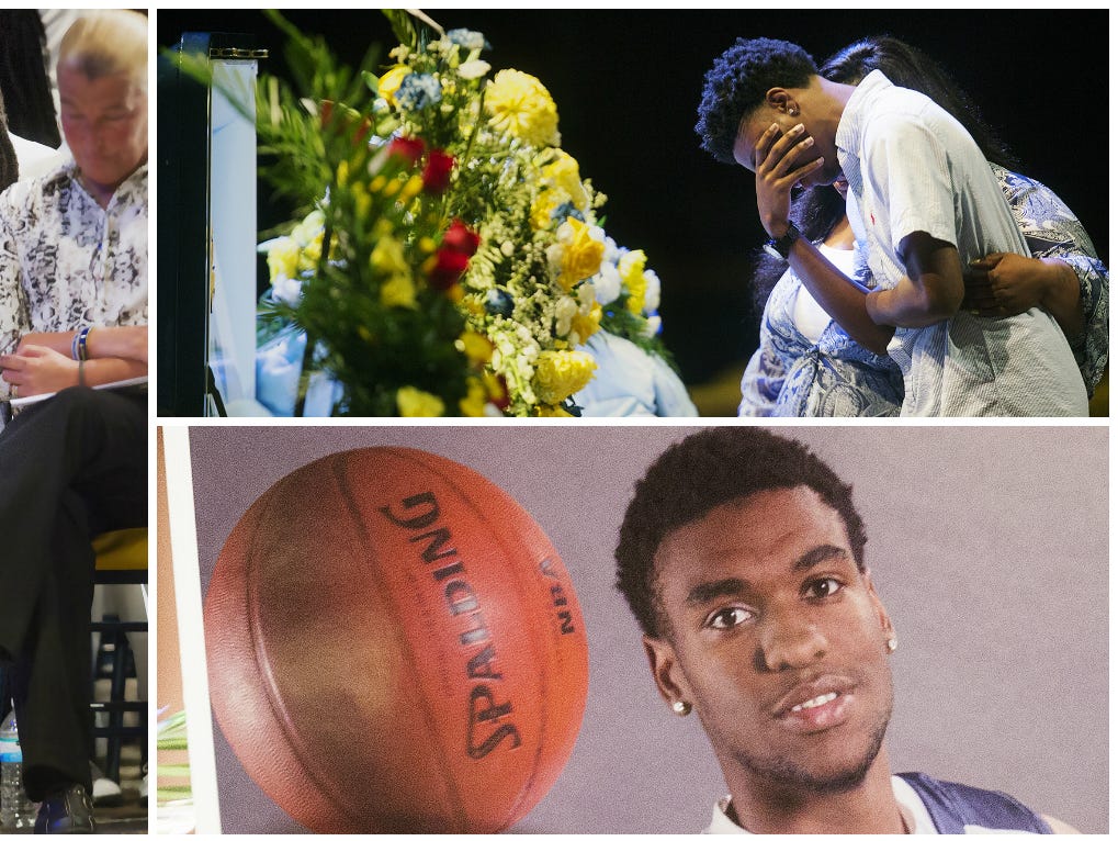 Scenes from Stef'An Strawder's funeral Saturday at New Life Assembly of God in Lehigh Acres. Strawder was killed recently in the Club Blu nightclub shooting in Fort Myers.