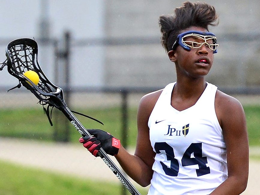 Pope John Paul II High junior Aiyanah Simms has compiled 25 goals and 10 assists through the team's first 10 contests.