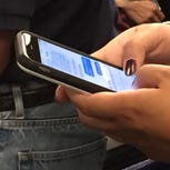 Guy looking at device falls off cliff on Christmas Day