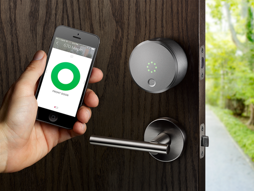 August Smart Lock's keyless lock system powered by