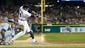 Aug. 17: Tigers slugger Miguel Cabrera connects on a walk-off solo homer in the bottom of the ninth against the Royals in Detroit. Cabrera's blast, his 39th on the year, gave the Tigers a 6-5 win.