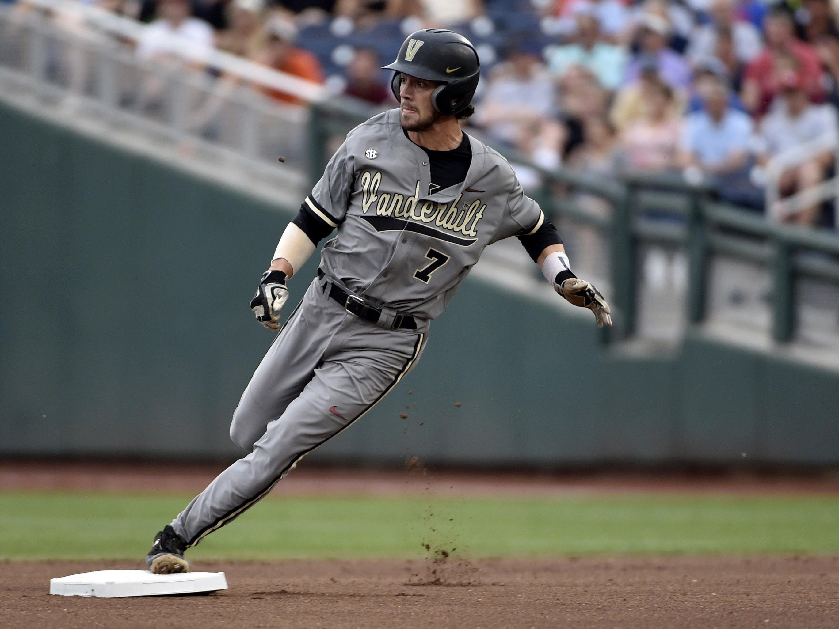 Former Vanderbilt and Blackman High player Zander Wiel will be sidelined for a month with a hand injury.